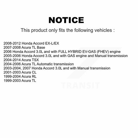Cmx Front Disc Brake Caliper For Honda Accord Acura TL TSX RL CL SLC-19B2585